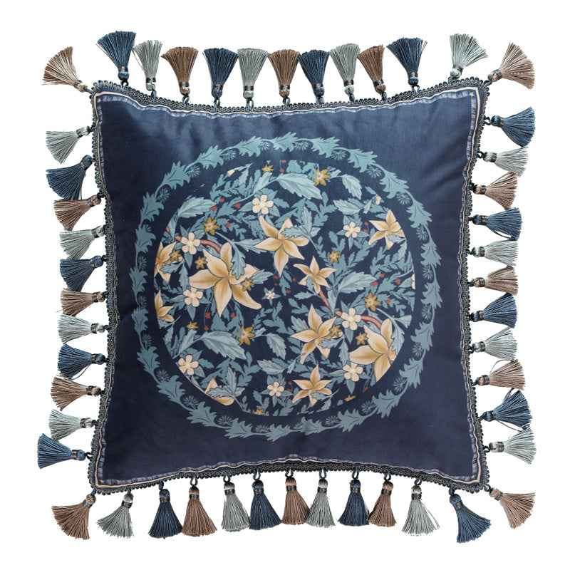 French Throw pillow cushion light luxury headrest car waist pillow