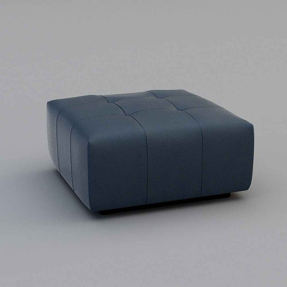 Italian Genuine Leather VD1-1661-1 Azure Square