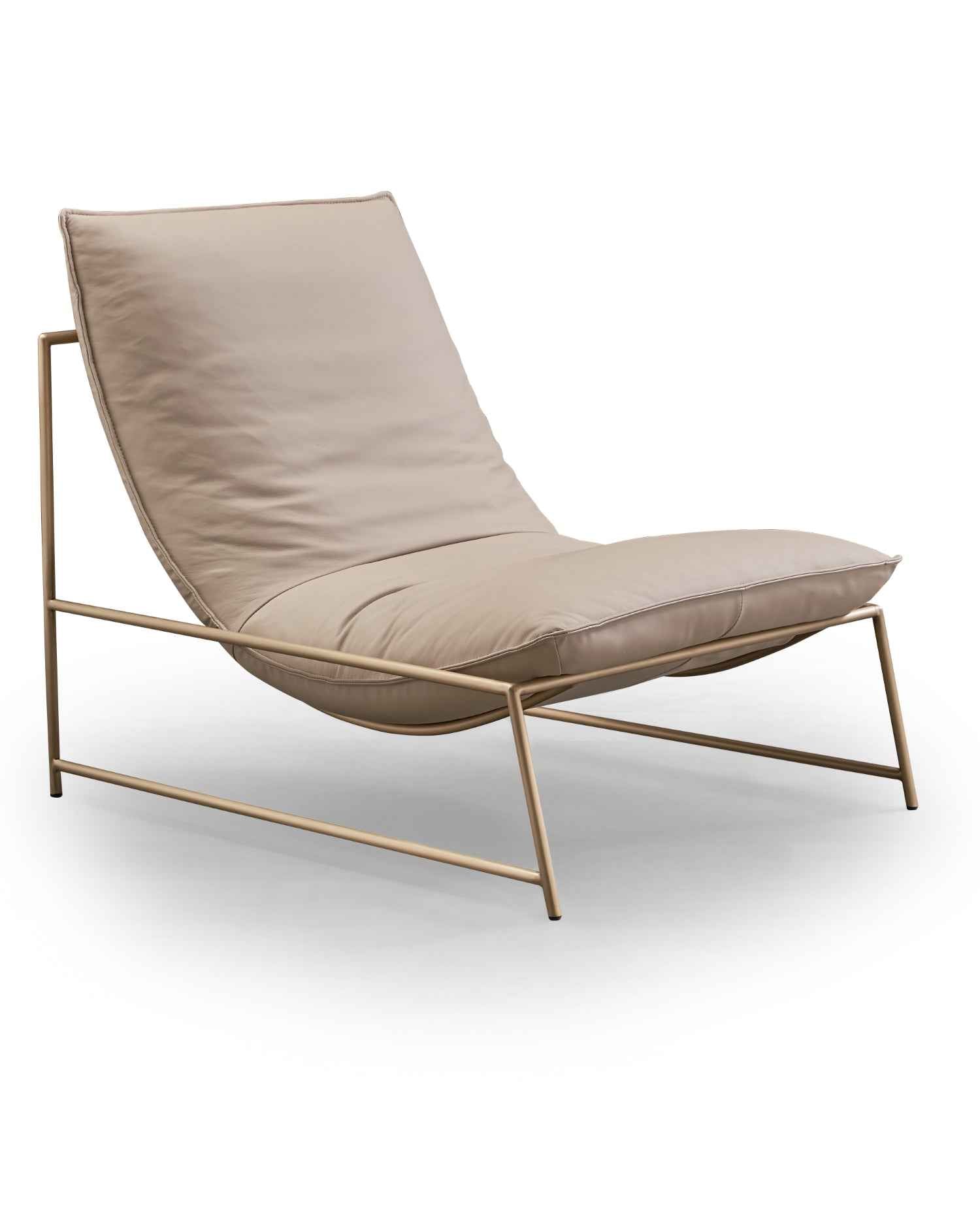 Italian minimalist style FA93 leather lounge chair VE5-2020 Lounge chair