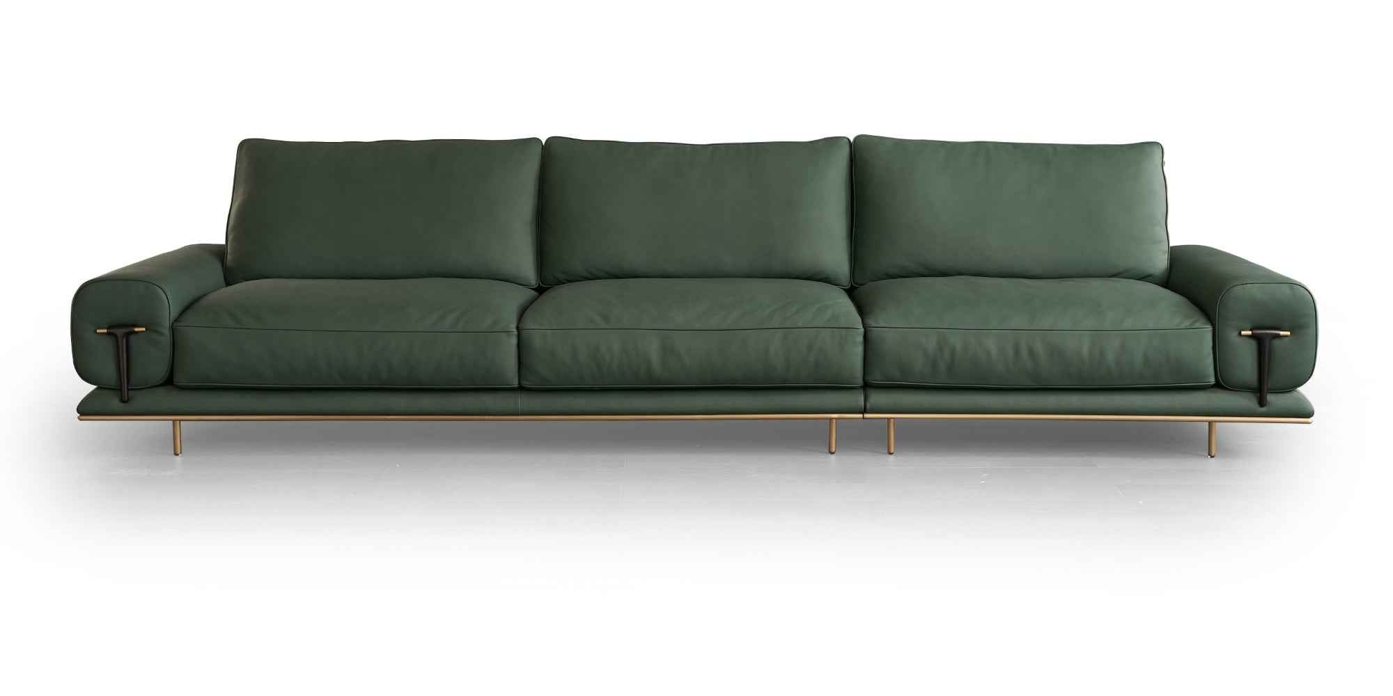 Italian Minimalist FA84 Full Leather Sofa VJ5-2011 sofa