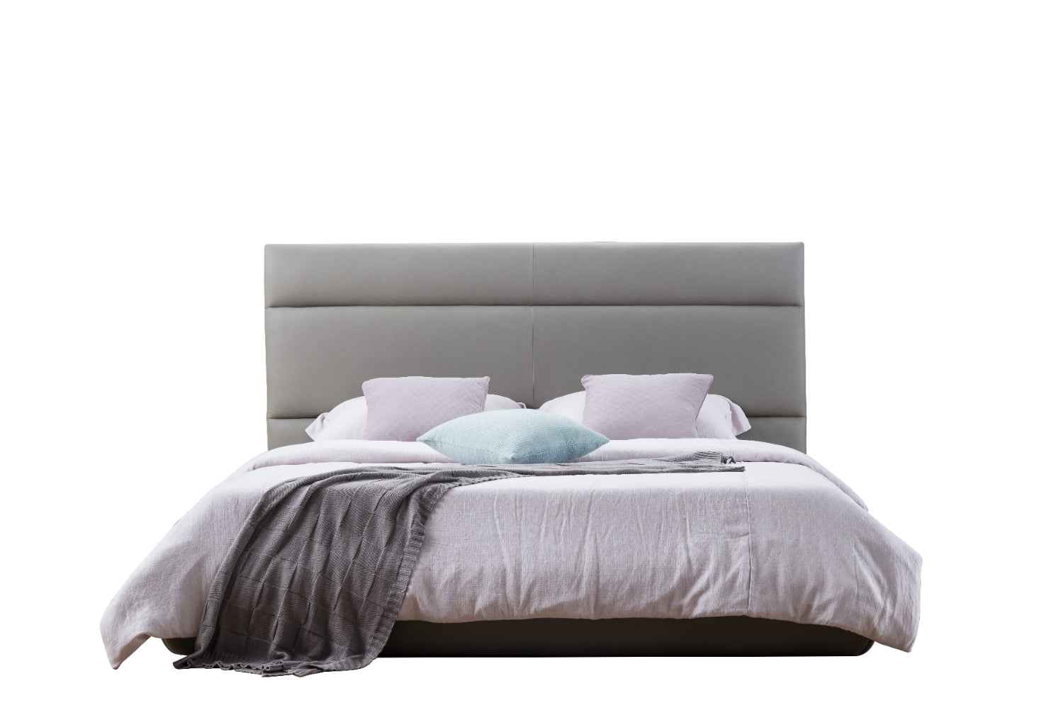Italian minimalist style A60 full leather cover bed KB-VVCASA-BED-VX1-1802-1 Bed