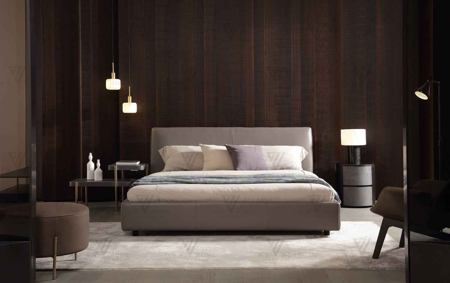 Geometric Harmony HX-1803-2/HX-1803-3 Bedside Table