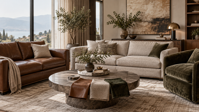 How to Choose Luxury Sofa Material: Leather vs Fabric vs Velvet
