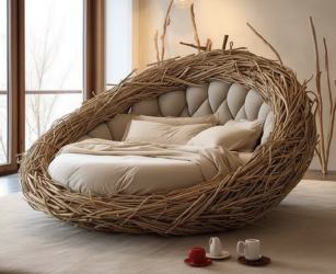 Giant Bird Nest Bed: Middle Eastern Homes’ Favorite – CHIUCHIU FURNITURE’s Signature Giant Bird Nest Bed - Chiuchiufurniture