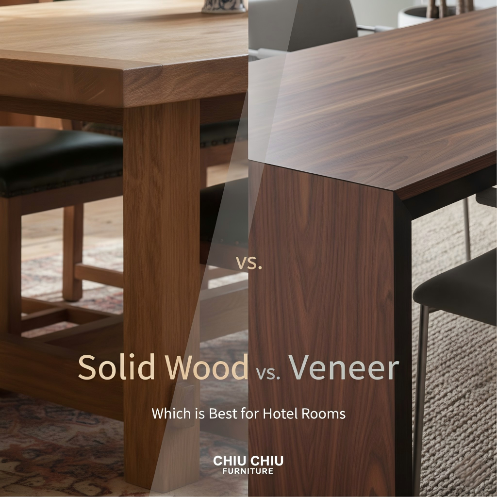 Solid Wood vs. Veneer: Which is Best for Hotel Rooms?