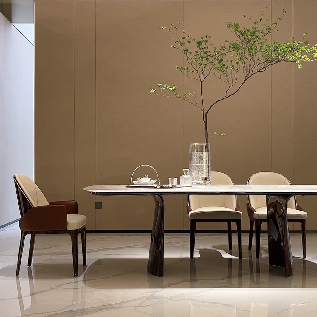 W015D1 DINING TABLE - IT IS LIKE A RHYTHM AND MELODY FULL OF CHANGES ANDIAYERS