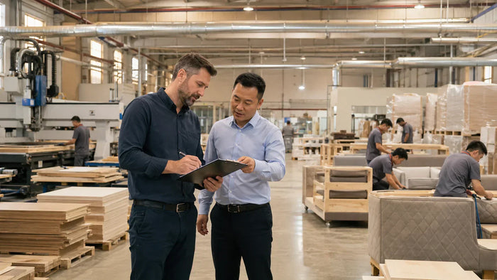 How to verify a China furniture factory through an on-site production audit