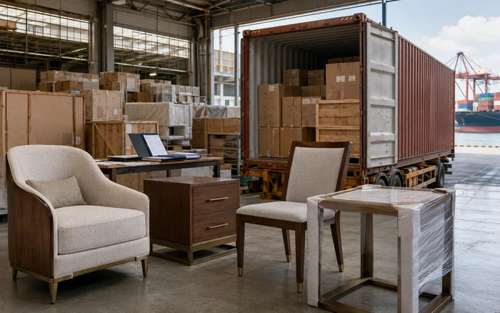 Import hotel furniture from China to UK for hotel FF&E projects