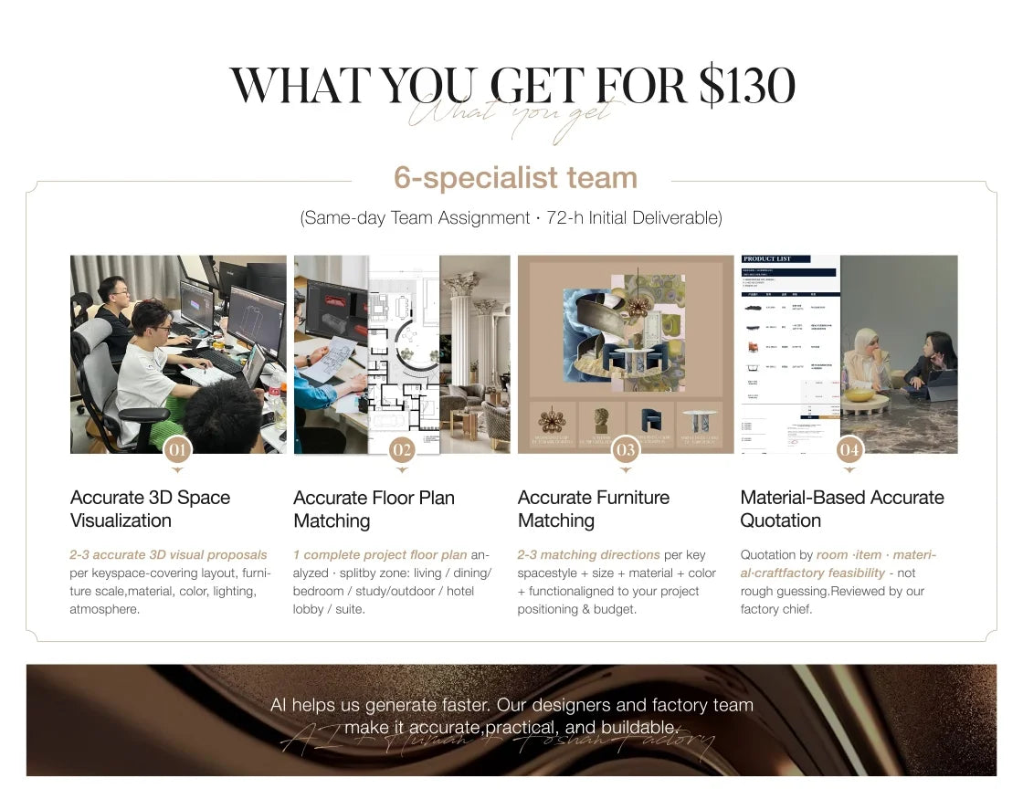 Your Personal Furniture Stylist 1-on-2 Support | Foshan Family Factories
