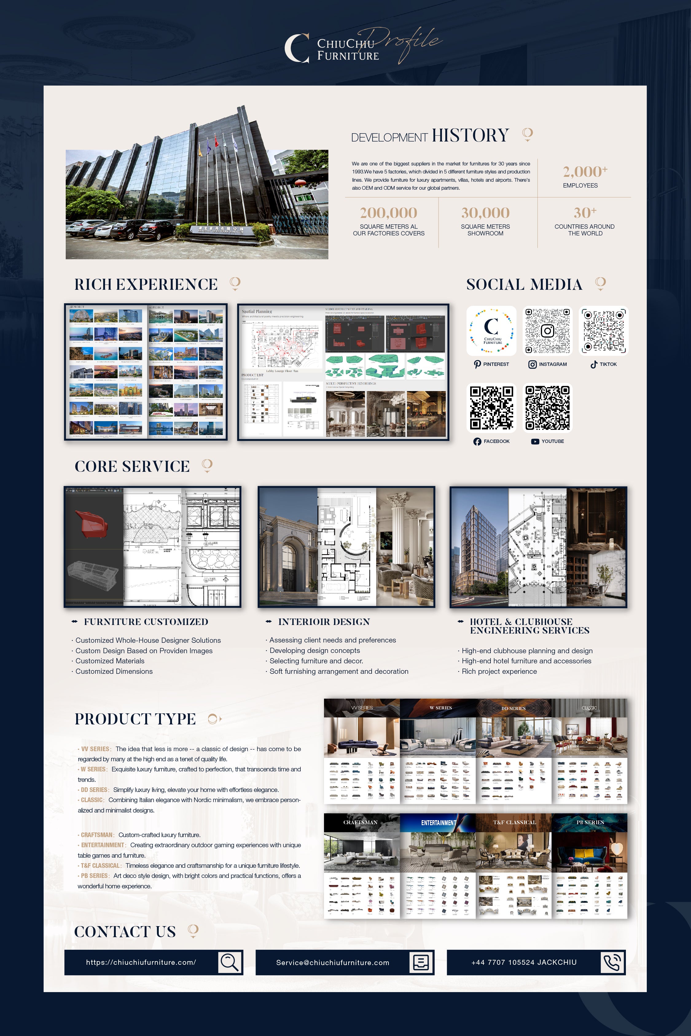 [Bulk Project Quotation Service] 1-on-8 Dedicated In-House Team (Foshan Furniture Family Factories · Product & Engineering Department Support) chiuchiufurniture_service