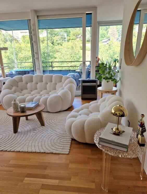 3D Toughness Honeycomb Sofa: All-around Comfort Experience