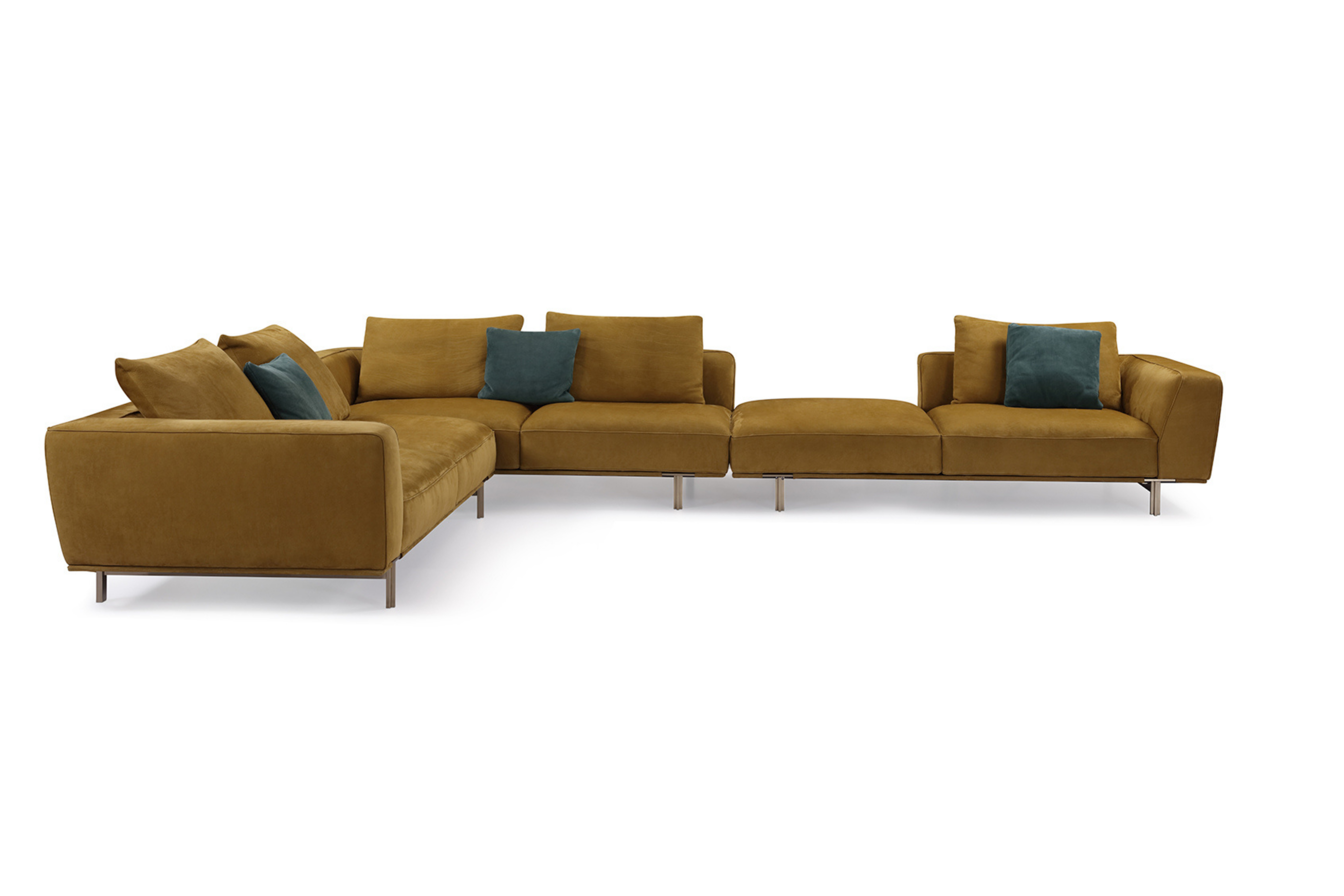 Italian minimalist home quality all leather sofa VJ5-1901 sofa DD