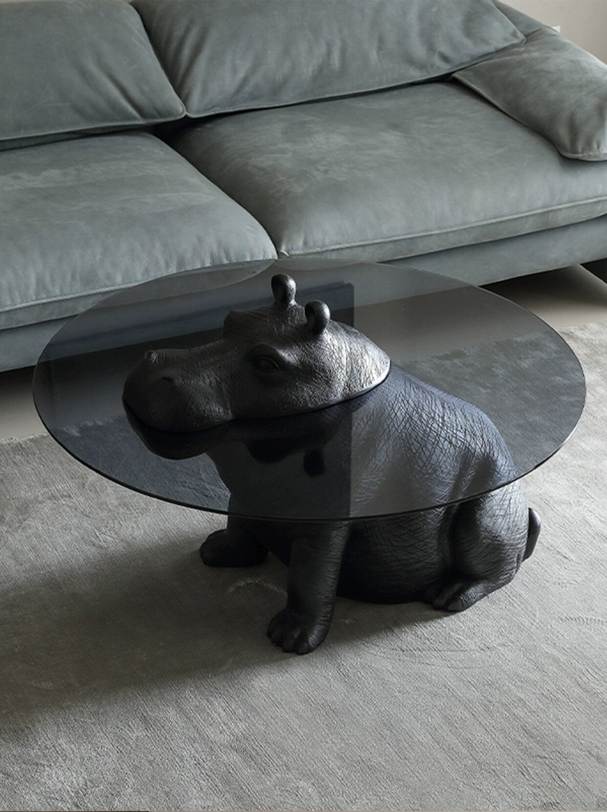 Hippo Coffee Table Mark Stoddart - Luxury Sculptural Glass Coffee Table