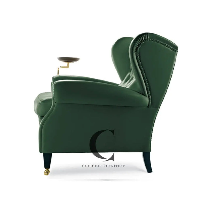 1919 Armchair With Plate - Top high end - Premium Leather - ChiuChiu Furniture