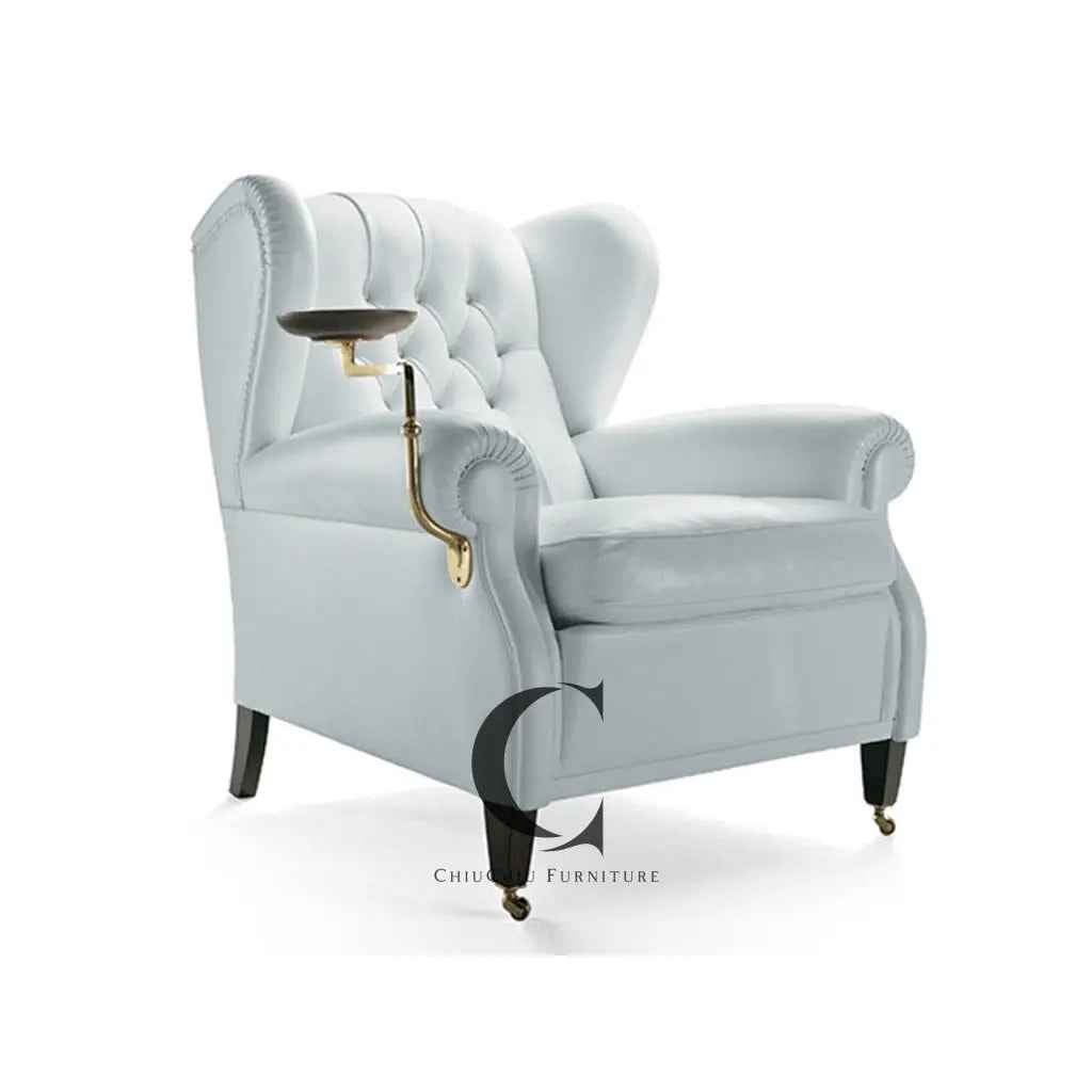 1919 Armchair With Plate - Top high end - Premium Leather - ChiuChiu Furniture