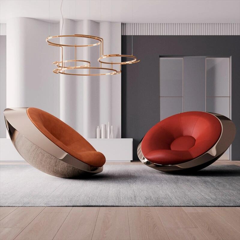 Perfect Blend of Carbon and Glass Fibers - Innovative Craftsmanship of the Ufo Chair