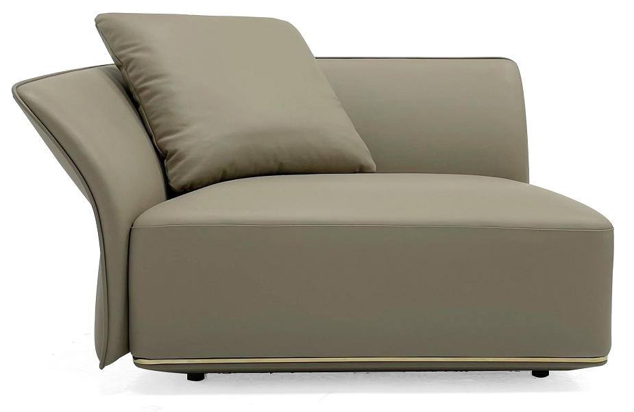 Contemporary Minimalist Leather Sofa: Elegance and Comfort Redefined WH313SF1R Sofa chiuchiufurniture