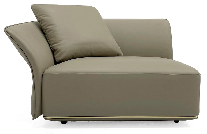 Contemporary Minimalist Leather Sofa: Elegance and Comfort Redefined WH313SF1R Sofa
