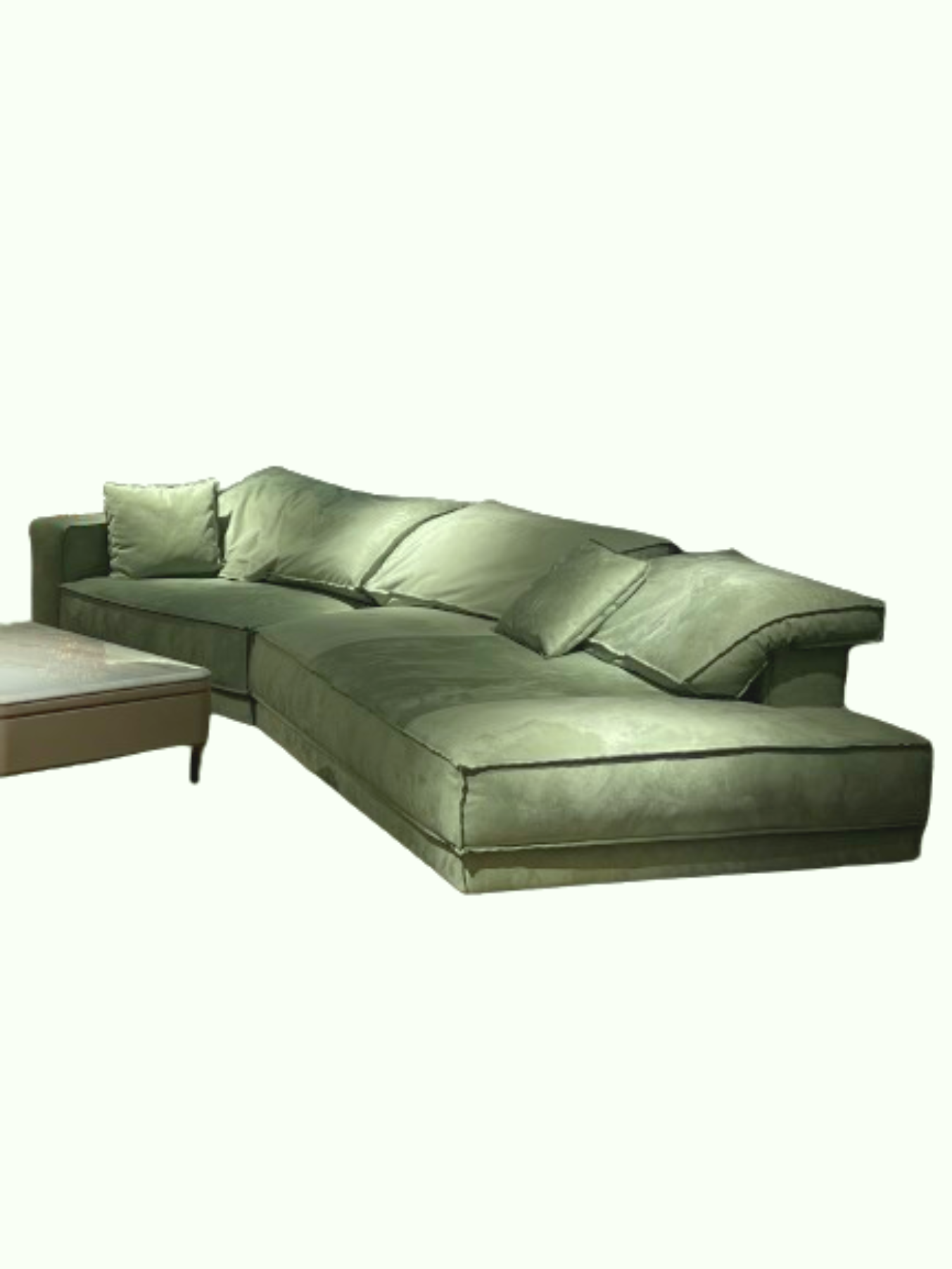 Modernes, schlichtes Sofa, perfektes Handwerk, Luxus-Wohnzimmer, muss VJ1-2356 Sofa wählen