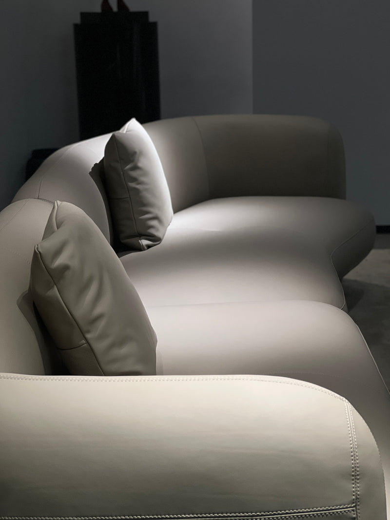 Modern minimalist sofa set Advanced all-leather minimalist design sofa VJ1-2329 sofa