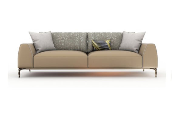 Metal-Leg Sofa - Contemporary Elegance and Durability WH303SF3B Three-seat sofa type B