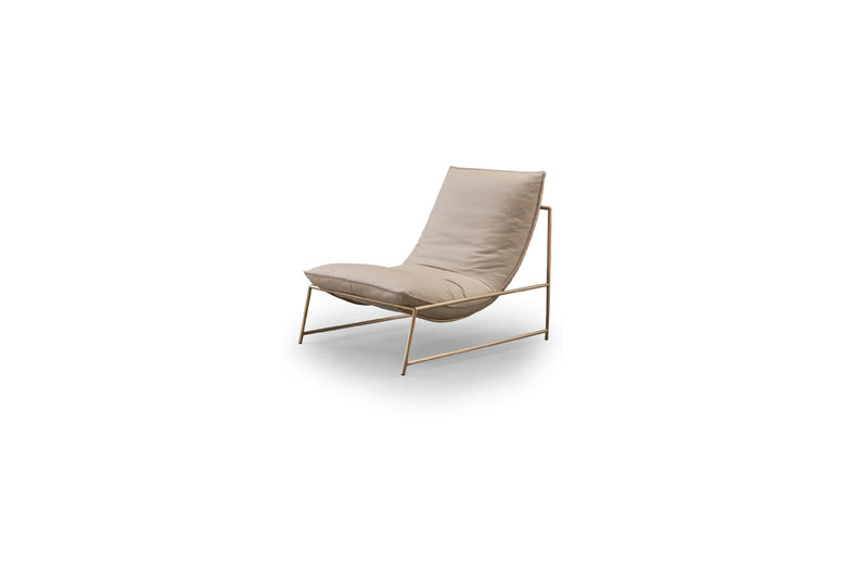 Italian minimalist style FA93 leather lounge chair VE5-2020 Lounge chair