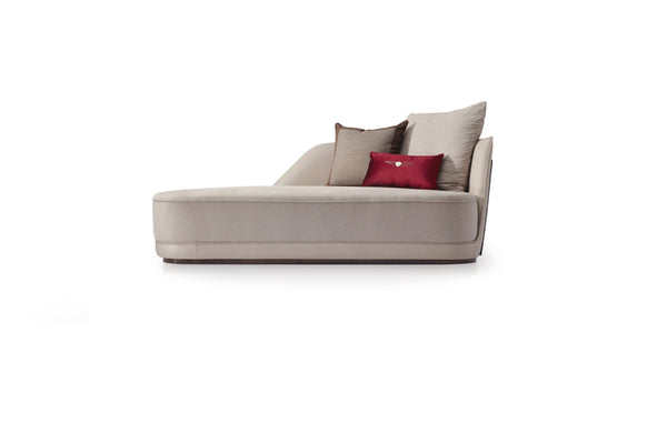 Modern Chaise Lounge Sofa with Left/Right Armrest Options W001B19  L/R Bentley lounge chair
