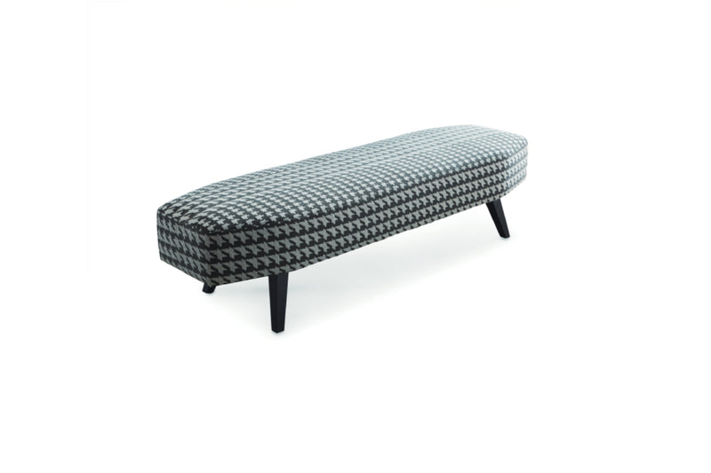 Italian Minimalist Checkered VX5-1663-5 End of Bed Stool