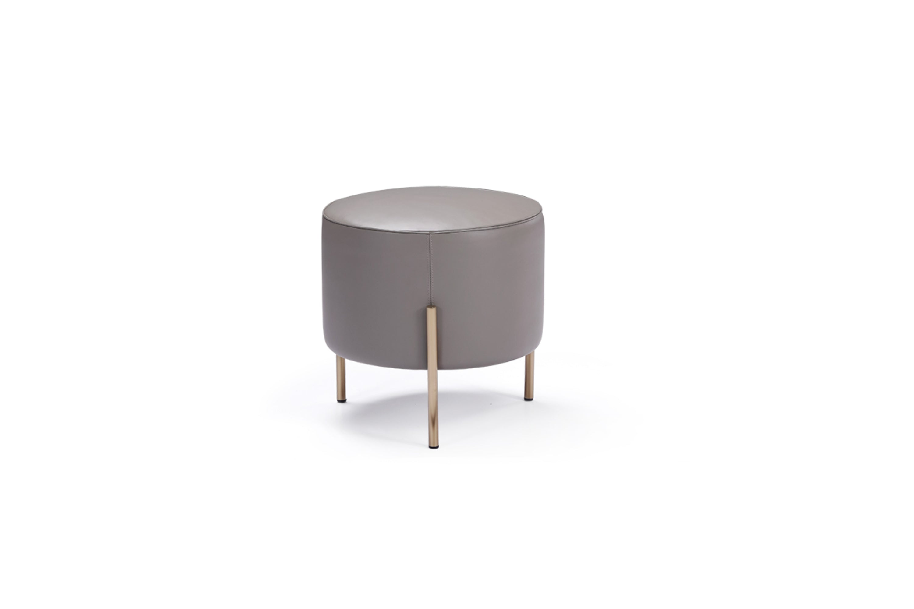 Italian minimalist FA96 and A59 full leather round tea stool VD5-1907-2 round tea stool VV