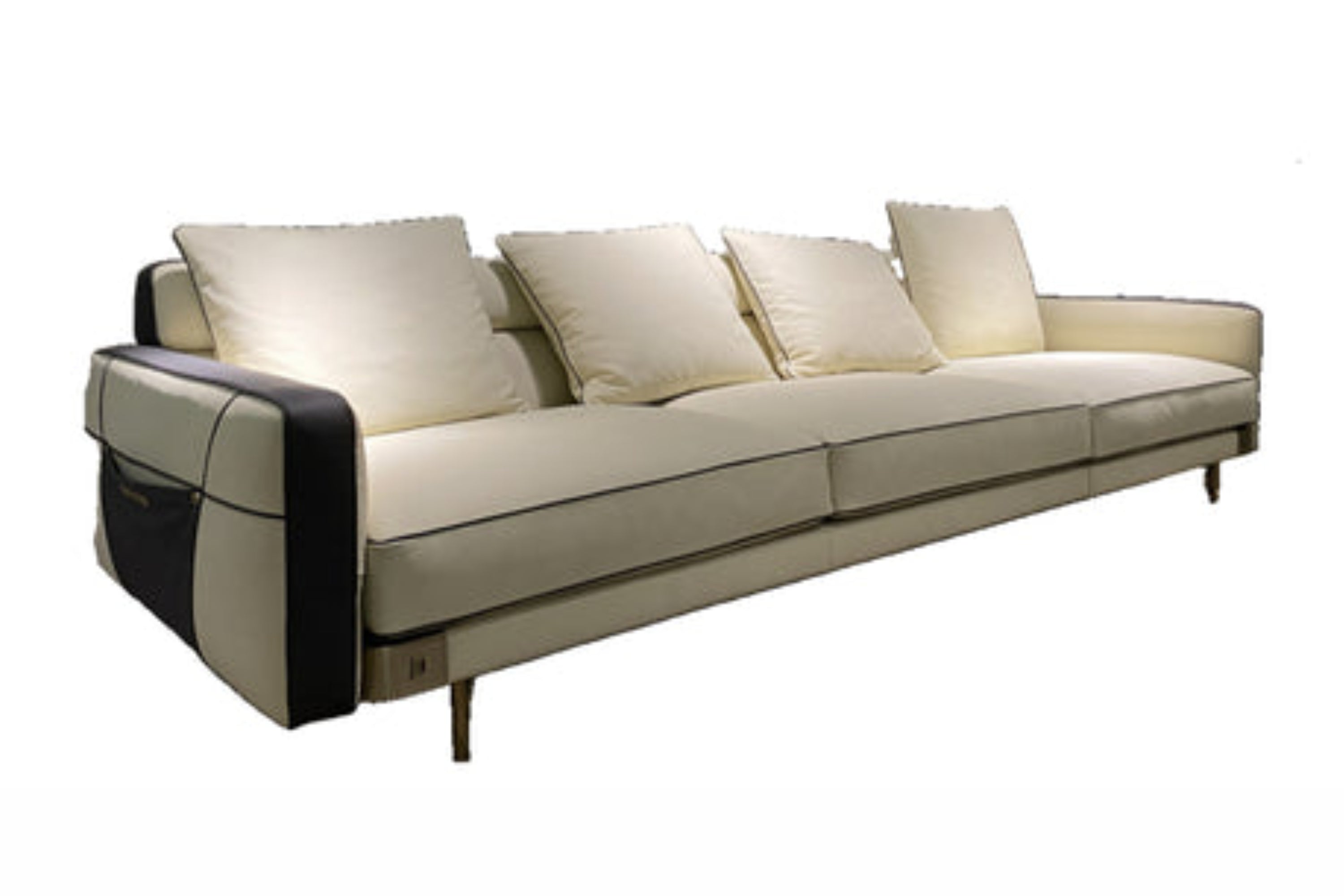 Modern minimalist leather sofa set DJ5-063 Sofa DD