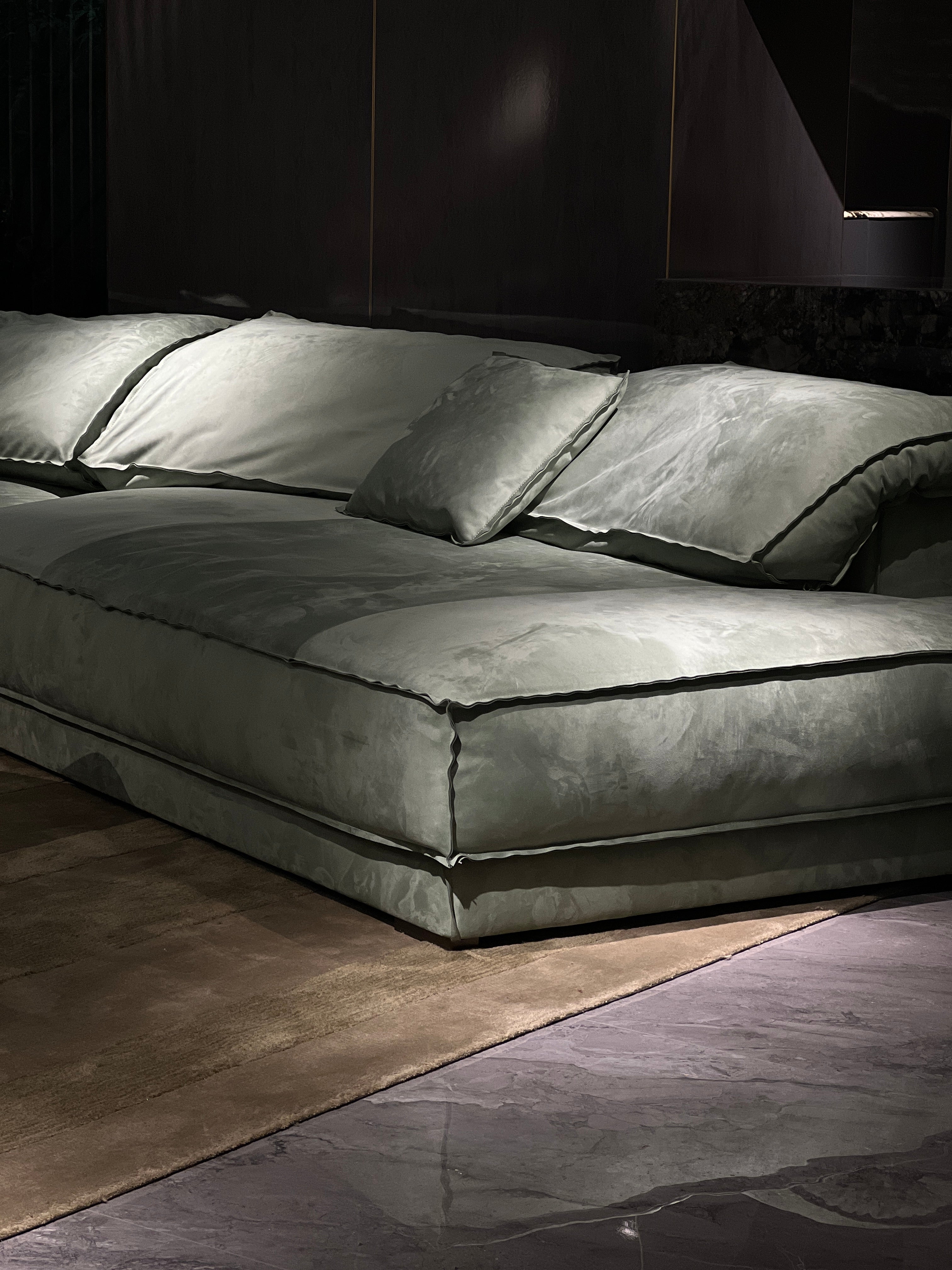 Modernes, schlichtes Sofa, perfektes Handwerk, Luxus-Wohnzimmer, muss VJ1-2356 Sofa wählen