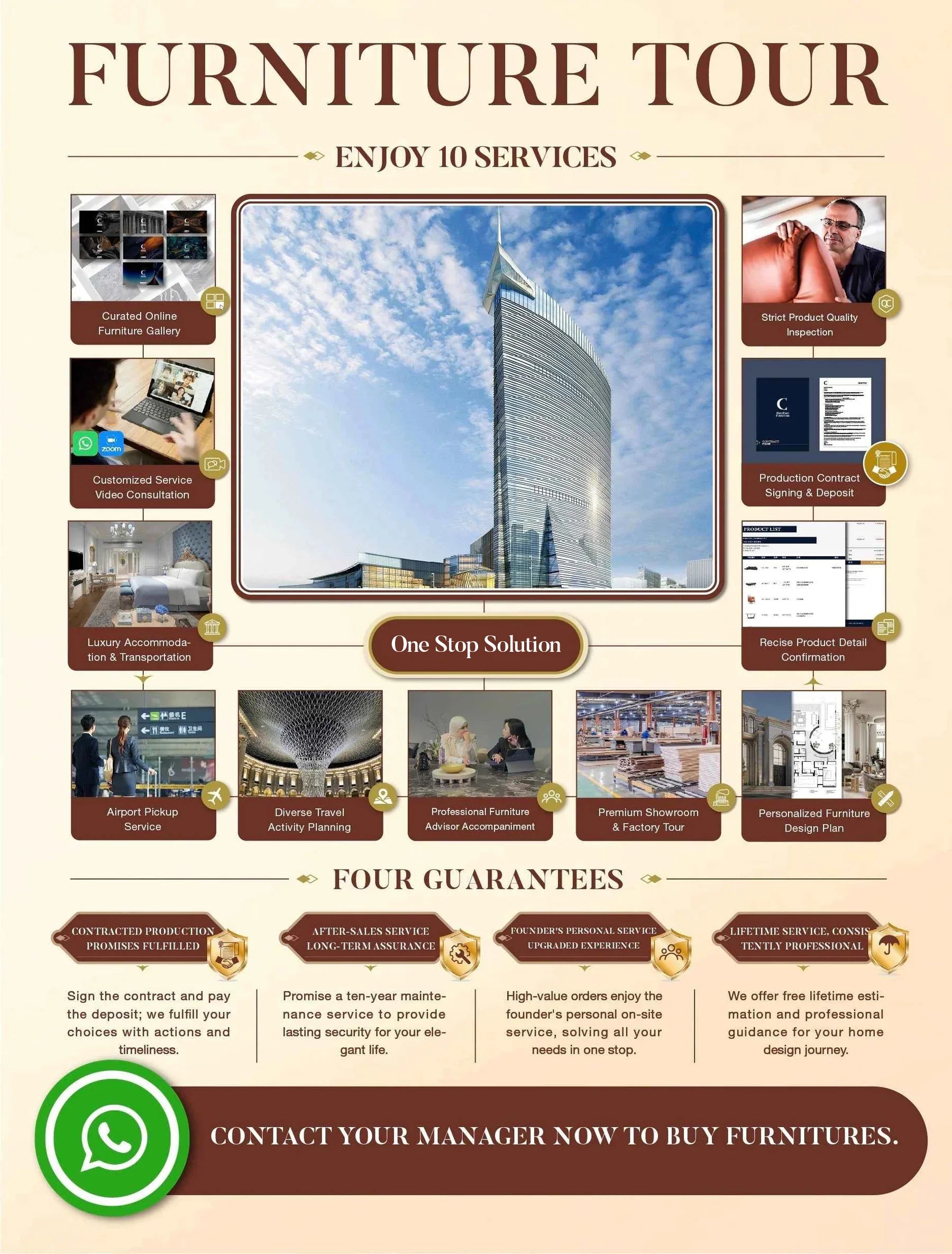 VVVIP FURNITURE TOUR SERVICE