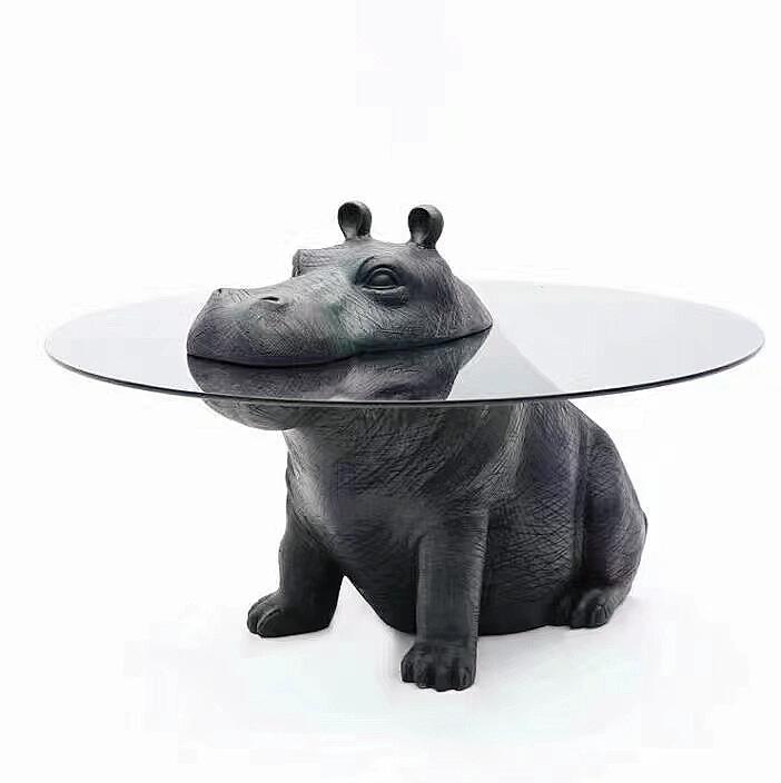 Hippo Coffee Table Mark Stoddart - Luxury Sculptural Glass Coffee Table