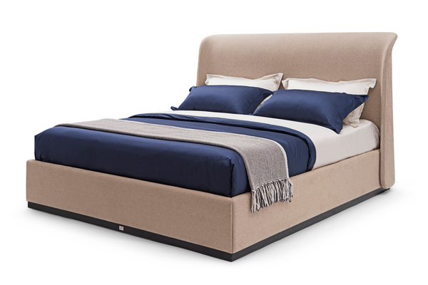 High End Fabric Upholstery Modern Bed W021B10 Bentley style Canterbury Bed,Comfortable and soft light luxury bed