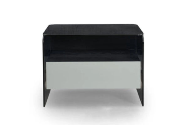 Minimalist Black Glass HX-2066-2/3 Bedside Table VV