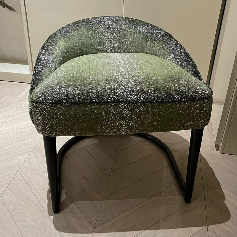 Modern Fabric Chair with lron Base W011B16 Bentley Modern Fabric Chair with Iron Base