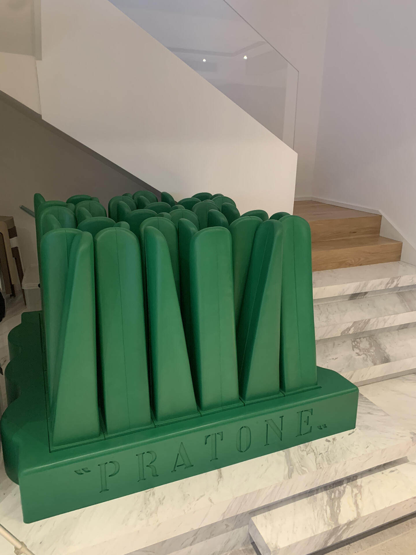 Fun with Postures: Pratone Grass Stem Sofa