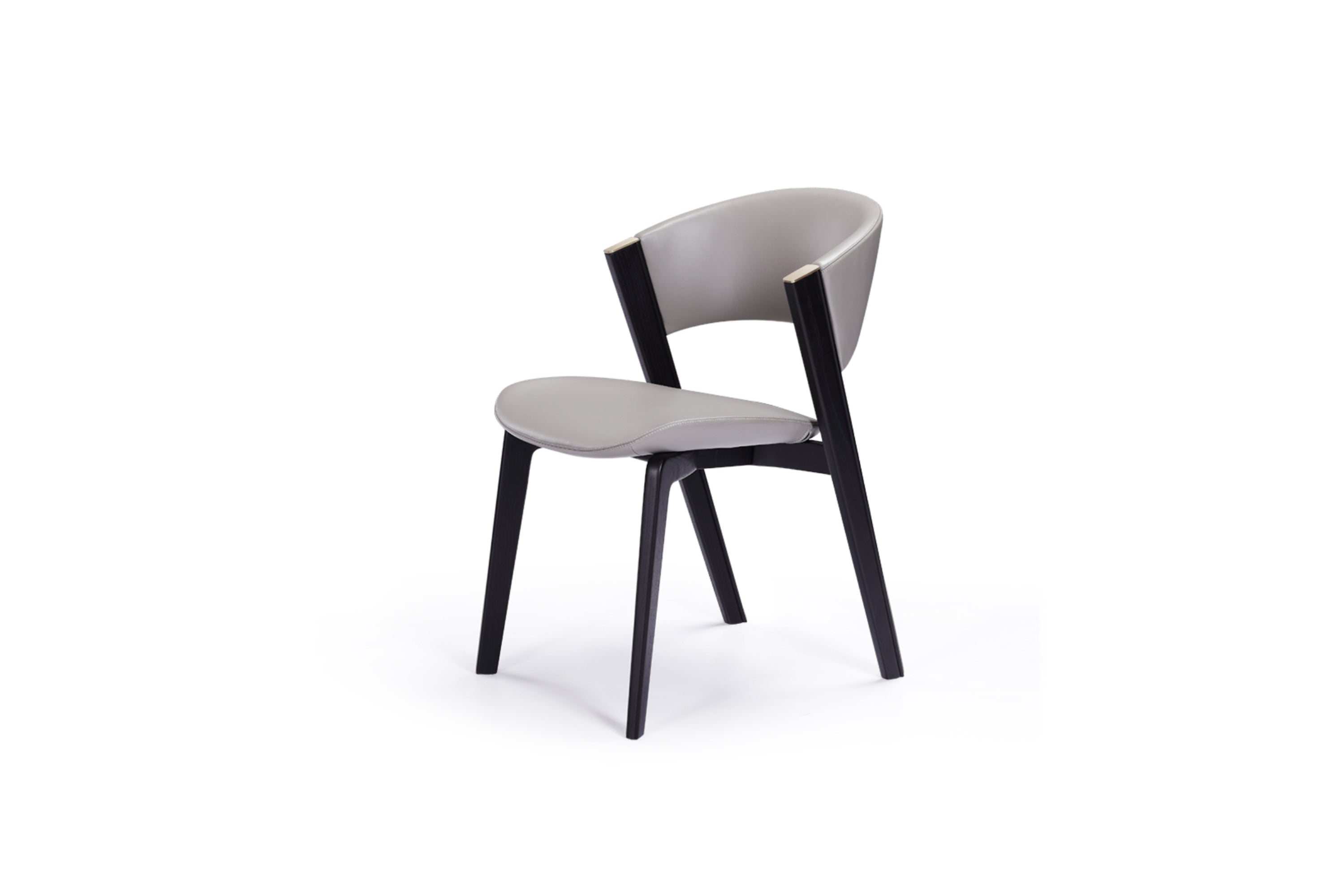 Minimalist Italian leather dining chair HB3-1908 dining chair DD