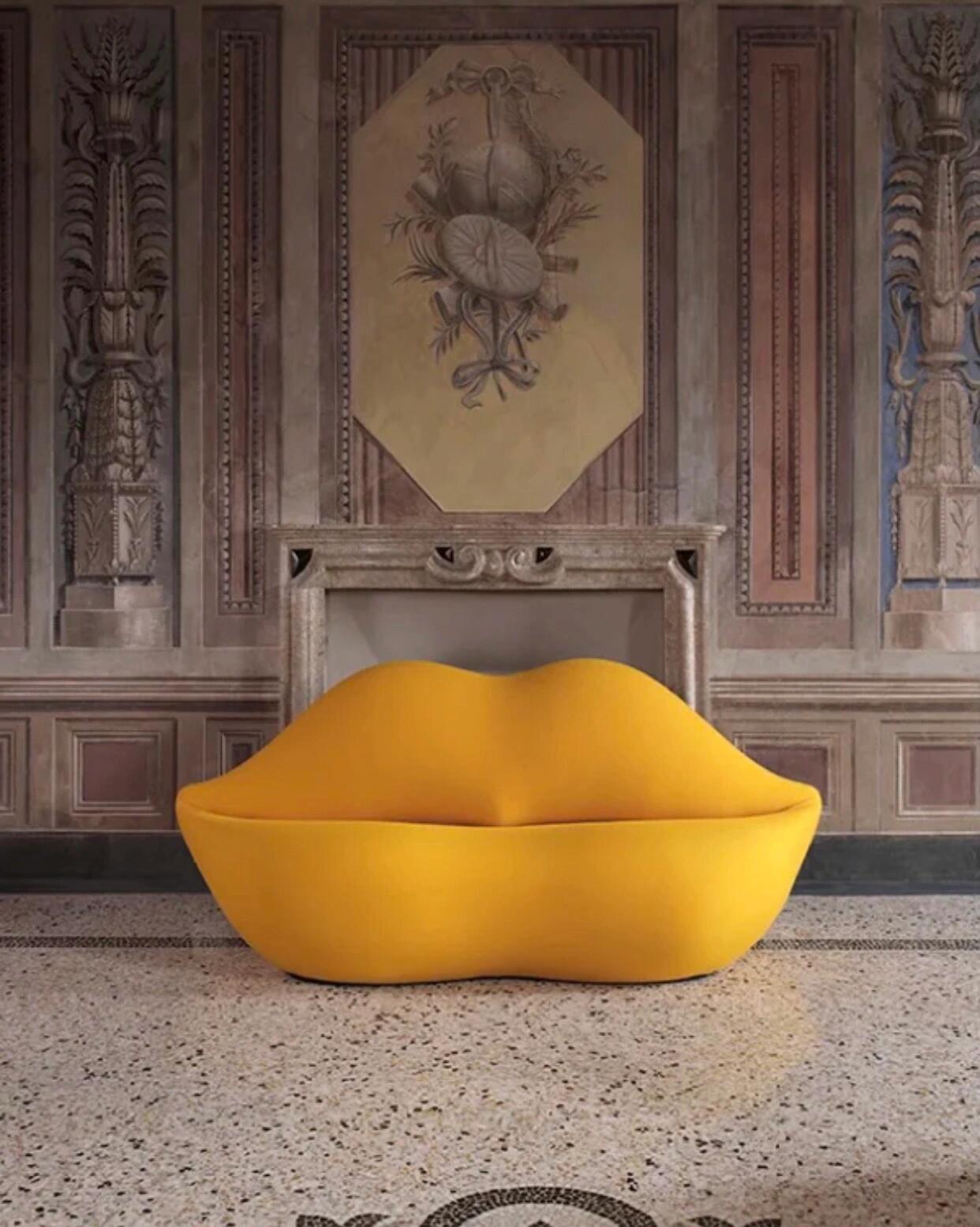 Embrace Sexiness: The Comfort and Aesthetics of the Bocca Lip Sofa