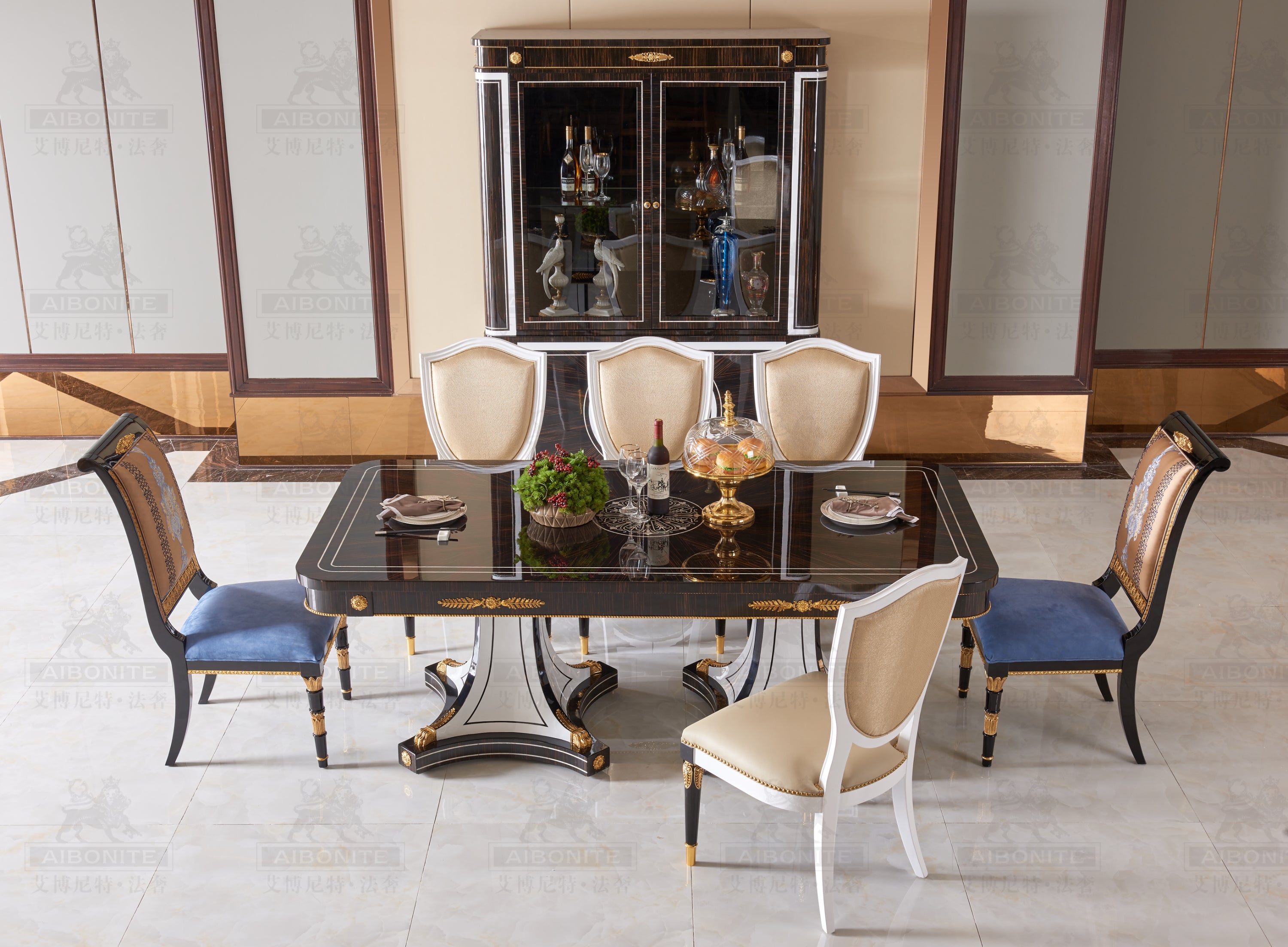 AI-2019B-53 Round dining table GD