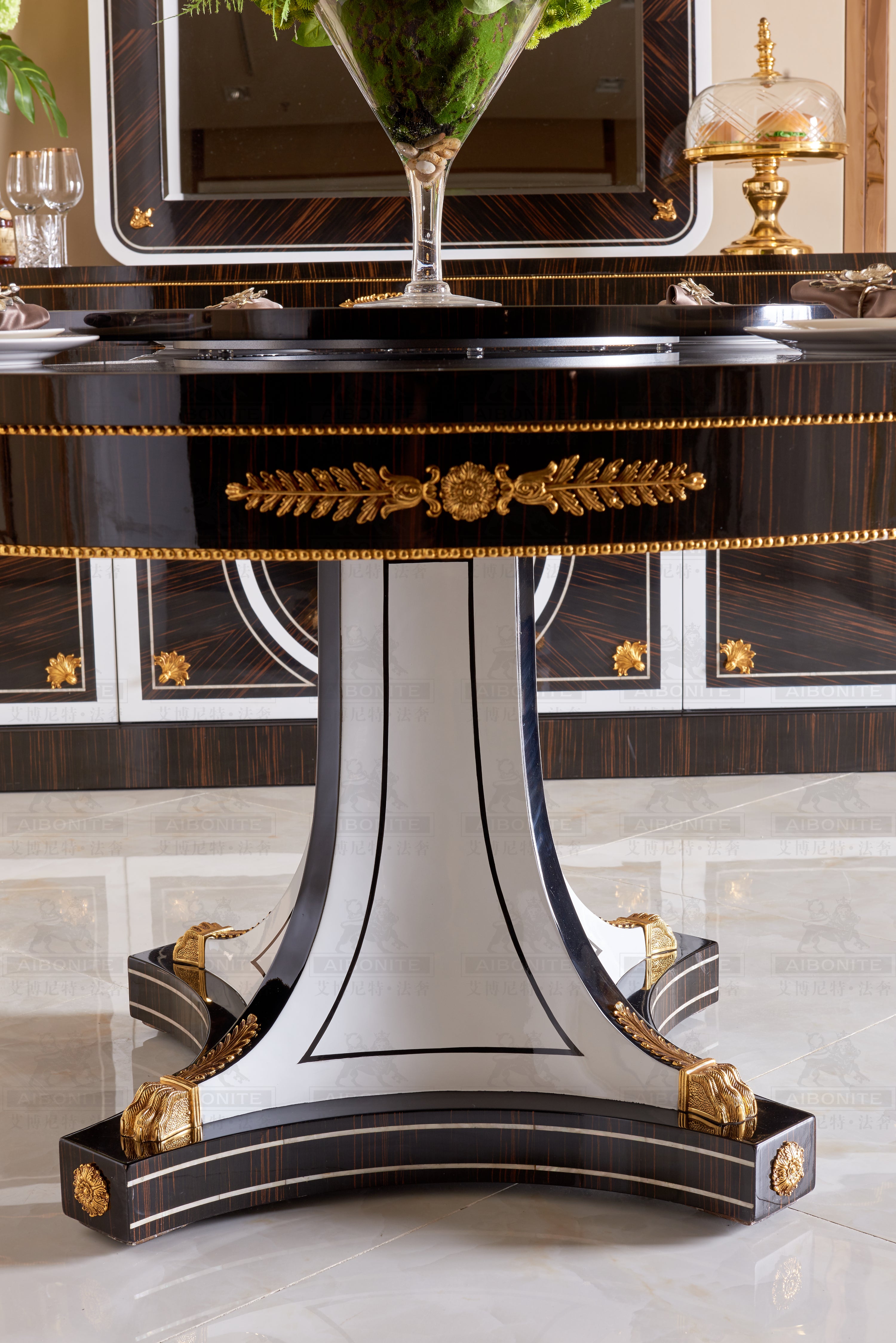 AI-2019B-11 Round dining table GD