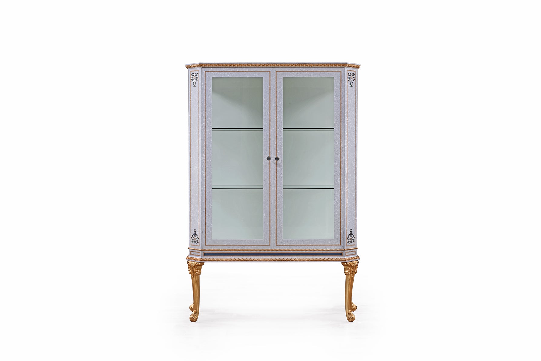 AI-2019D-25 Tall two door wine cabinet GD