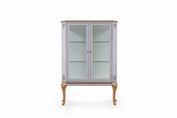 AI-2019D-25 Tall two door wine cabinet