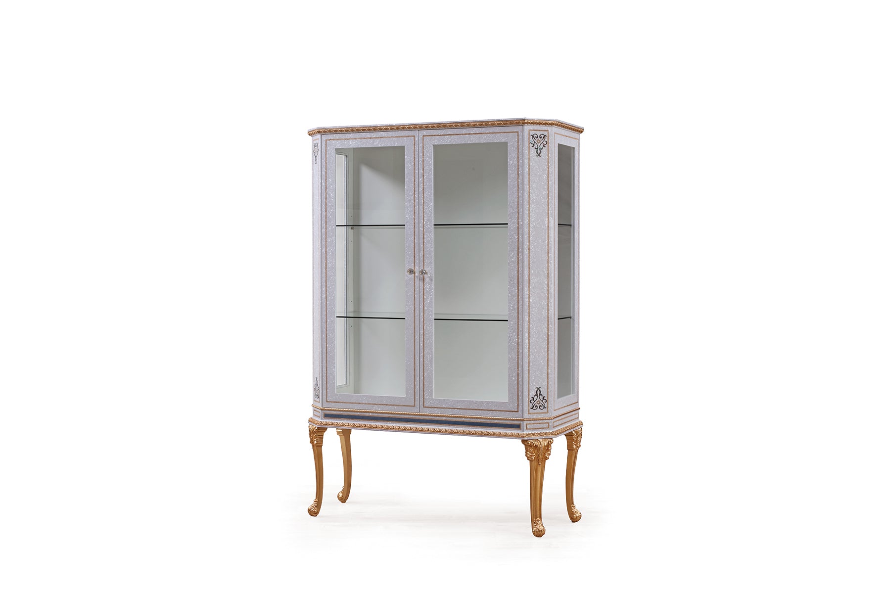 AI-2019D-25 Tall two door wine cabinet GD