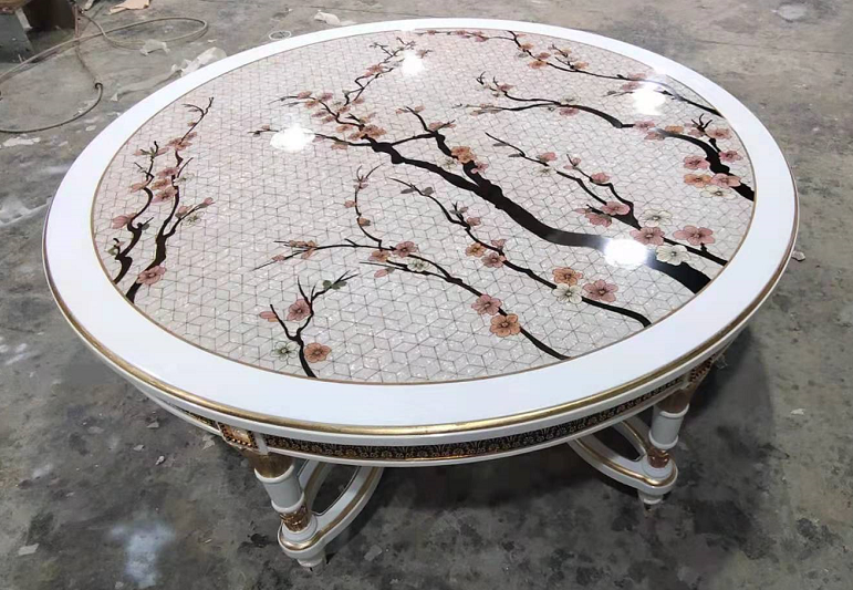 AI-2019D-71 Round coffee table GD