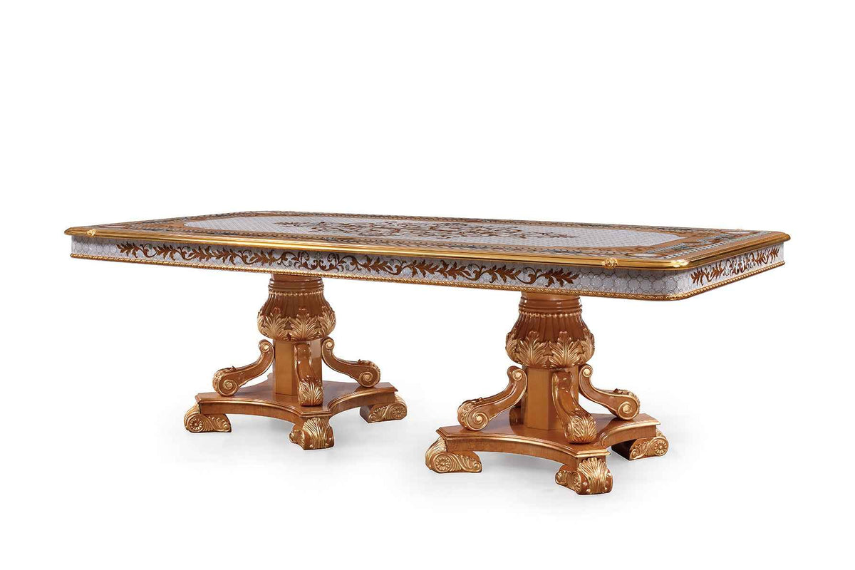 Long Dining Table - AI-2019D-98 for Elegant Dining Experiences