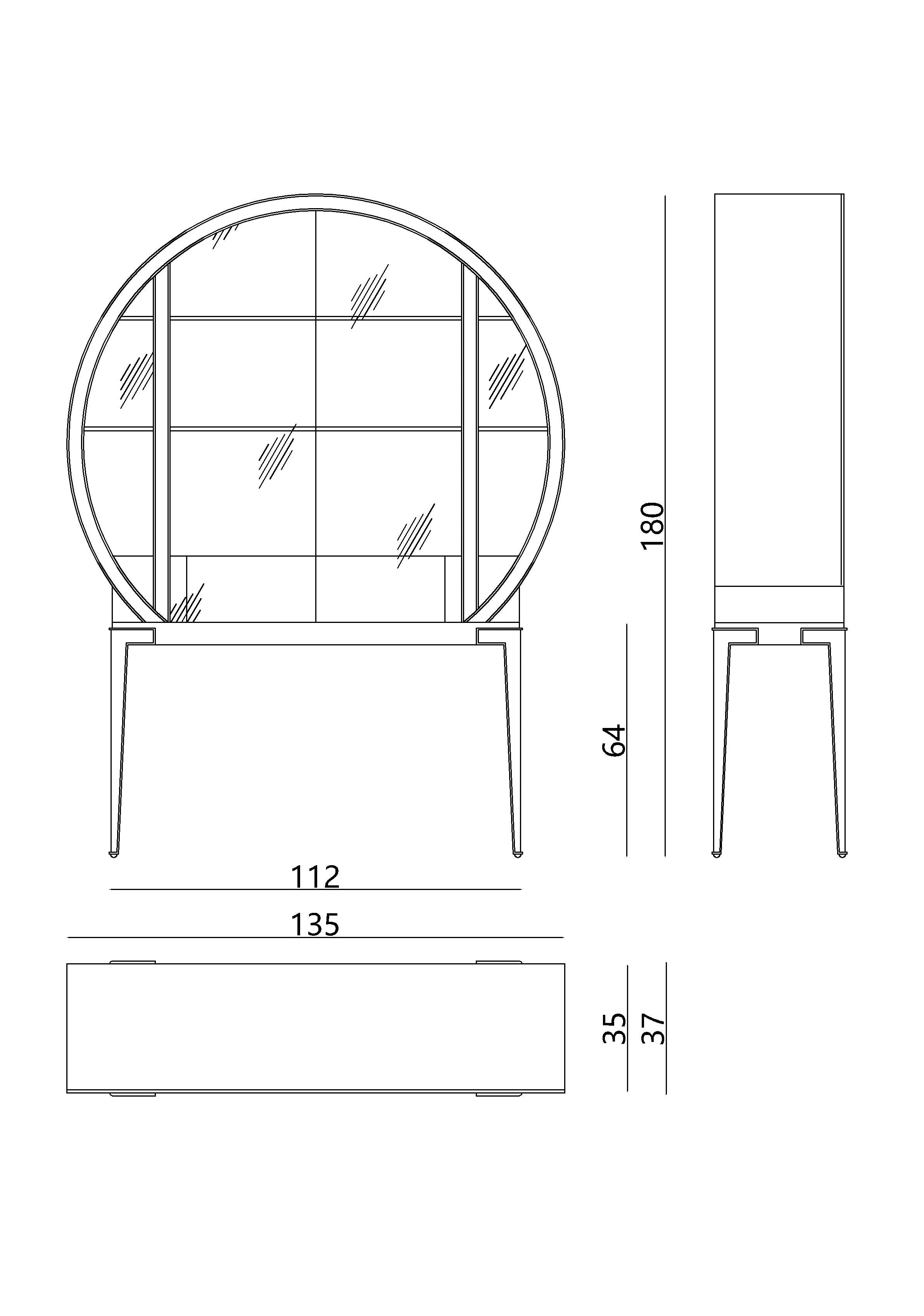 APTA-3033 Wine Cabinet - Stylish and Functional Wine Storage Solution - Chiuchiufurniture
