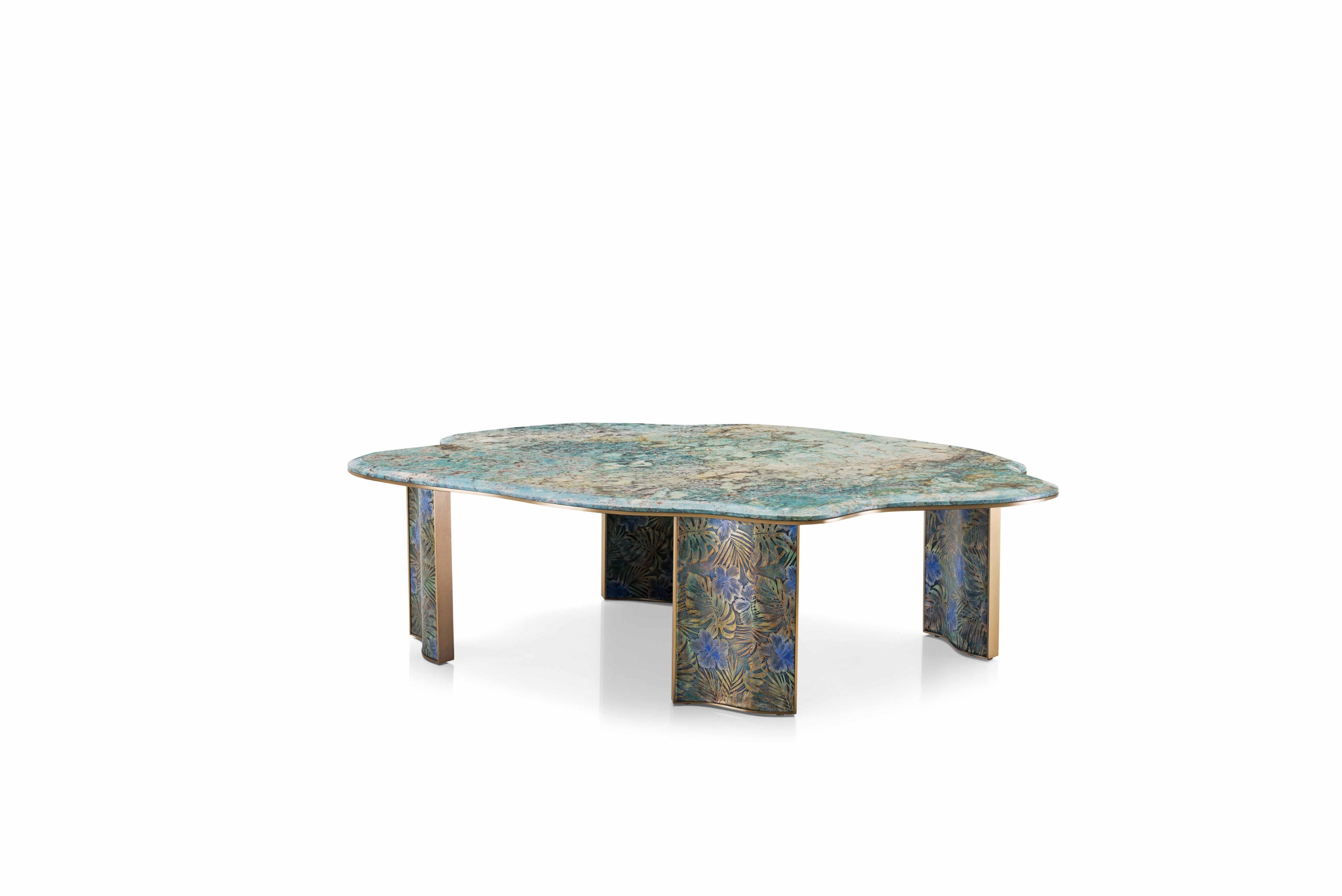 APTC-2597 Lrregular coffee table PB