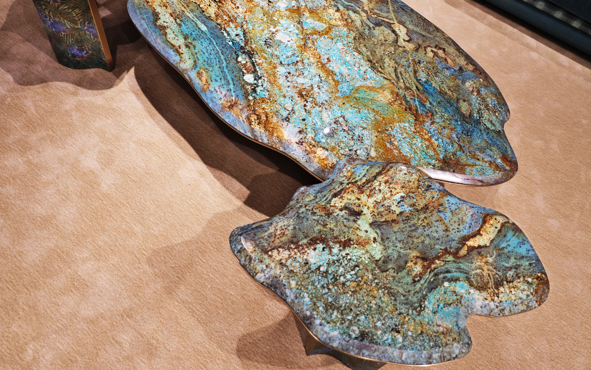 APTC-2598 Lrregular angle A Coffee Table Tea table - Chiuchiufurniture