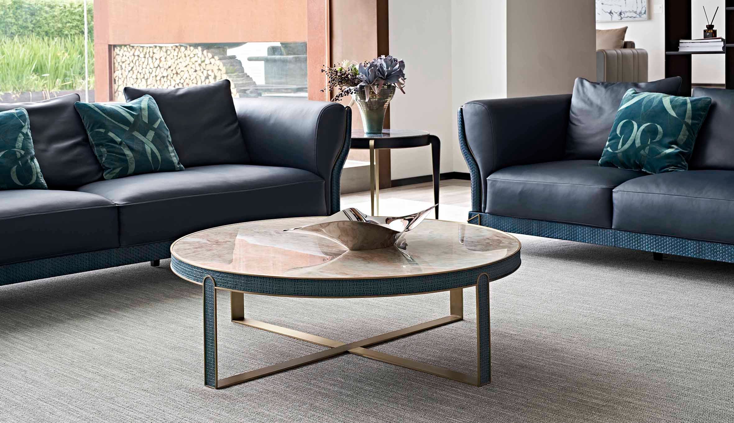 APTC-2760  Round coffee table PB